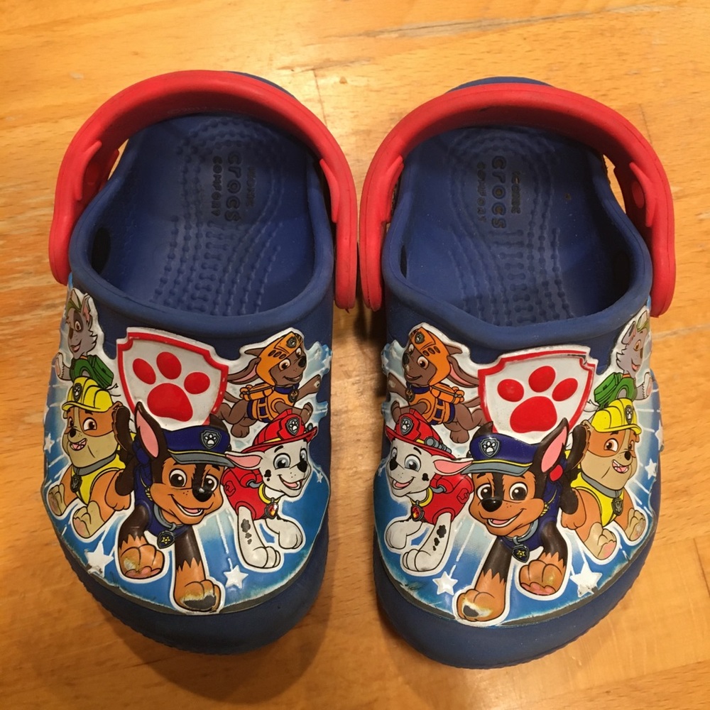 Paw patrol crocs